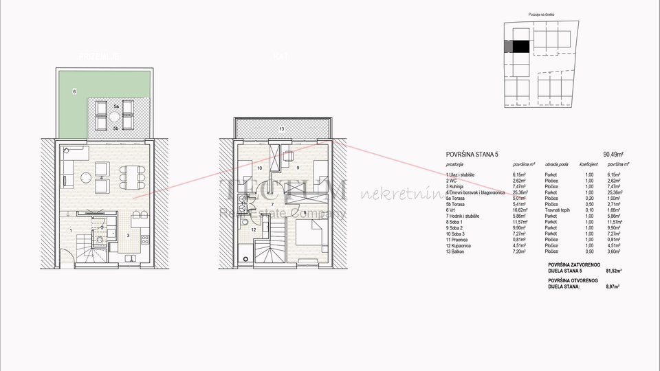 Apartment, 90 m2, For Sale, Zagreb - Stenjevec