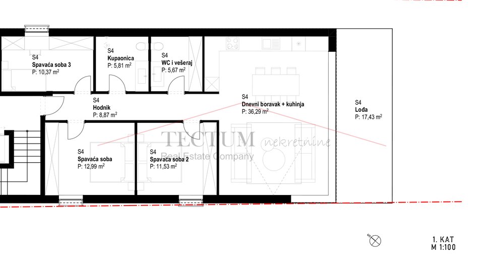 Apartment, 98 m2, For Sale, Črnomerec - Sveti Duh