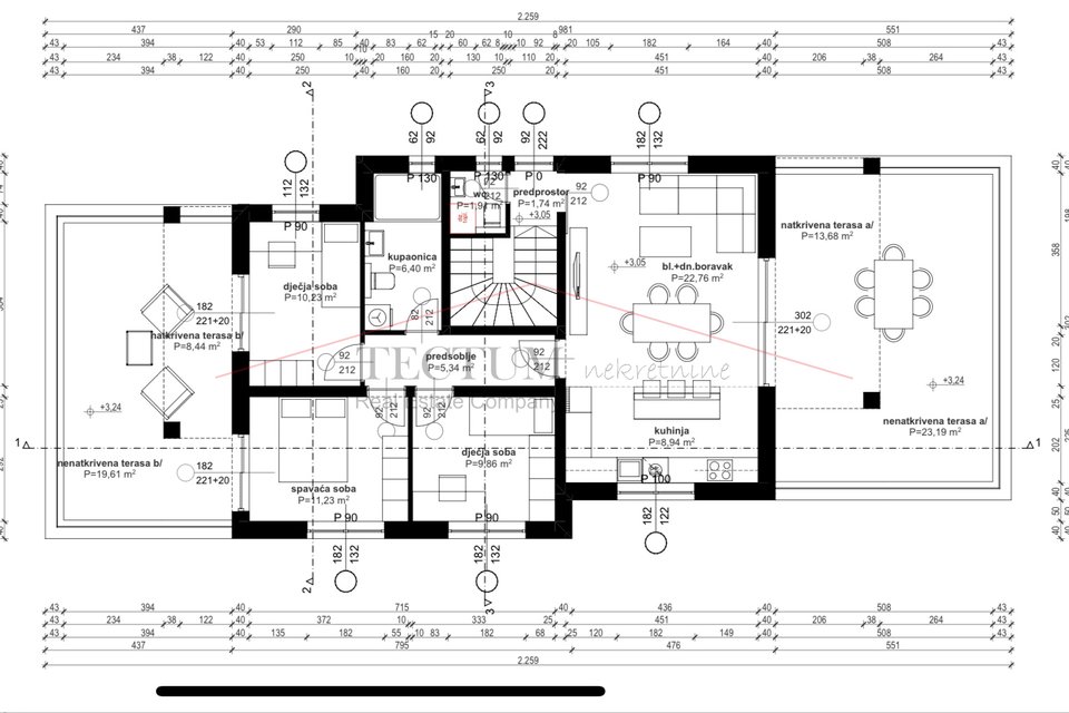 SESVETE, KRALJEVEČKI NOVAKI, PENTHAUS U NOVOGRADNJI, 2300,00 EUR/M2!! USELJIVO!!